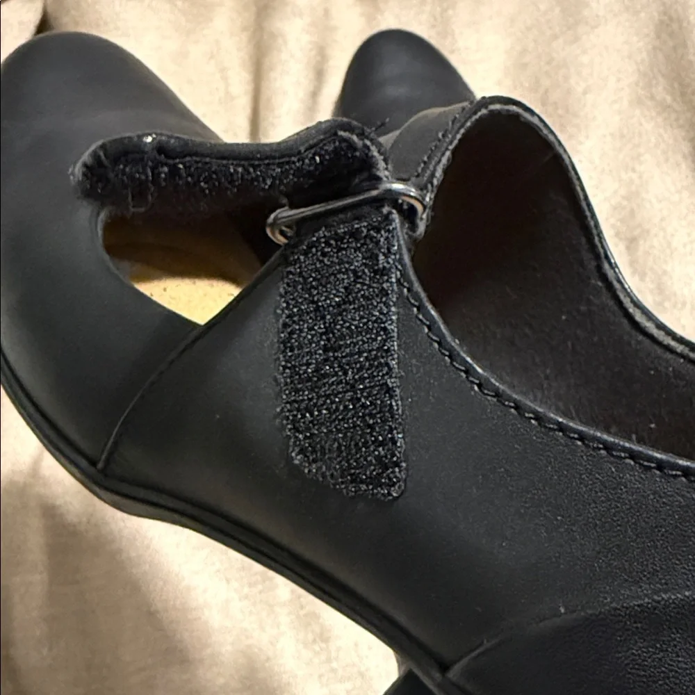 Black Women's Mary Jane Shoes -Clarks 7.5 - Picture 8 of 10